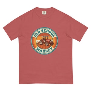 The Tractor Mugs Store Crimson / S Massey Ferguson 3075 OLD SCHOOL MASSEY Retro | Unisex Premium T-shirt Quality Farmers Merch