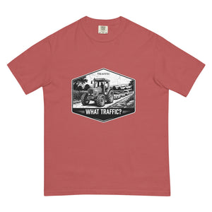 The Tractor Mugs Store Crimson / S Massey Ferguson 3075 TRAFFIC WHAT TRAFFIC? Moose | Unisex Premium T-shirt Quality Farmers Merch