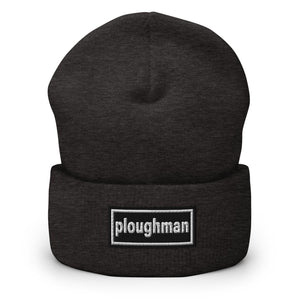 The Tractor Mugs Store Dark Grey OASIS Style 'Ploughman' | Cuffed Beanie Quality Farmers Merch