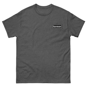 The Tractor Mugs Store Dark Heather / S Oasis Style Farmer Unisex | Classic Tee Embroidered Quality Farmers Merch
