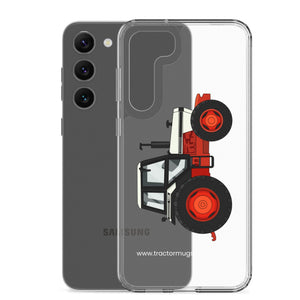 The Tractor Mugs Store David Brown 1490 4WD | Clear Case for Samsung® Quality Farmers Merch