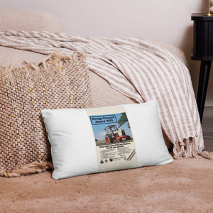 The Tractor Mugs Store David Brown Advert | Pillow Case Quality Farmers Merch