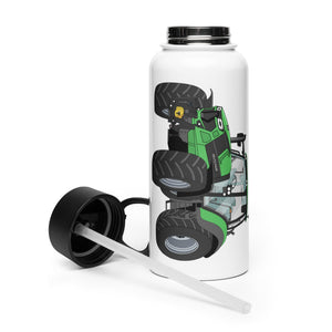 The Tractor Mugs Store Deutz - Fahr Agrotron 7250 Ttv  | Stainless Steel Water Bottle Quality Farmers Merch