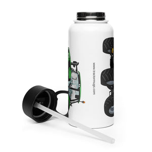 The Tractor Mugs Store Deutz - Fahr Agrotron 7250 Ttv  | Stainless Steel Water Bottle Quality Farmers Merch