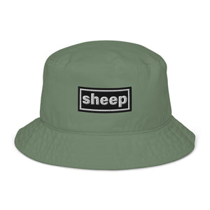 The Tractor Mugs Store Dill Oasis Style Sheep | Organic bucket hat Quality Farmers Merch