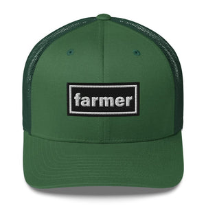 The Tractor Mugs Store Evergreen Oasis Style Retro Farmer Trucker Cap Quality Farmers Merch