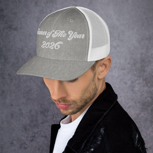 The Tractor Mugs Store Farmer of The Year 2026 | Retro 70's Trucker Cap Quality Farmers Merch