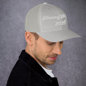 The Tractor Mugs Store Farmer of The Year 2026 | Retro 70's Trucker Cap Quality Farmers Merch
