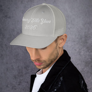 The Tractor Mugs Store Farmer of The Year 2026 | Retro 70's Trucker Cap Quality Farmers Merch