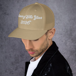 The Tractor Mugs Store Farmer of The Year 2026 | Retro 70's Trucker Cap Quality Farmers Merch