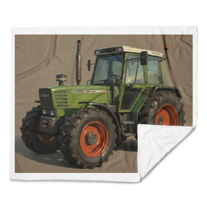 The Tractor Mugs Store Fendt 308 LSA 4WD Oil Painting | Throw Blanket Quality Farmers Merch