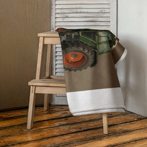 The Tractor Mugs Store Fendt 308 LSA 4WD Oil Painting | Towel Quality Farmers Merch