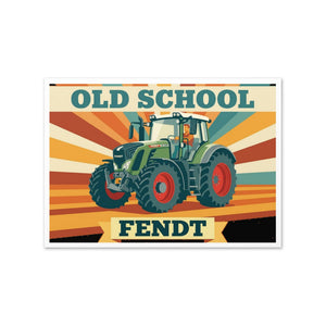 The Tractor Mugs Store Fendt 728 Vario OLD SCHOOL FENDT | Greeting Card Quality Farmers Merch