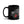 The Tractor Mugs Store Fendt 828 Profi Black Beauty | Black Glossy Mug Quality Farmers Merch