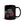 The Tractor Mugs Store Fendt 828 Profi Black Beauty | Black Glossy Mug Quality Farmers Merch