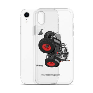 The Tractor Mugs Store Fendt 828 Profi Black Beauty | Clear Case for iPhone® Quality Farmers Merch