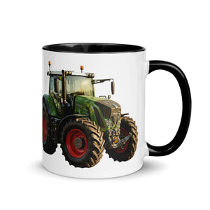 The Tractor Mugs Store Fendt 930 Vario S4 Oil Painting | Mug with Color Inside Quality Farmers Merch