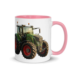 The Tractor Mugs Store Fendt 930 Vario S4 Oil Painting | Mug with Color Inside Quality Farmers Merch