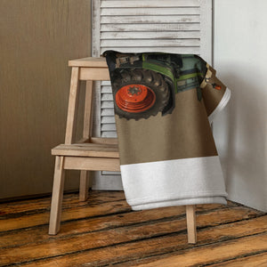 The Tractor Mugs Store Fendt Farmer 308 C Oil Painting | Towel Quality Farmers Merch