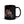 The Tractor Mugs Store FIAT 1880 4WD | Black Glossy Mug Quality Farmers Merch