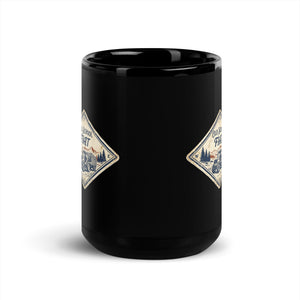 The Tractor Mugs Store FIATAGRI F130 OLD SCHOOL FIAT Heritage | Black Mug Quality Farmers Merch