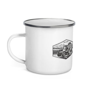 The Tractor Mugs Store FIATAGRI F130 OLD SCHOOL FIAT Moose | Enamel Mug Quality Farmers Merch