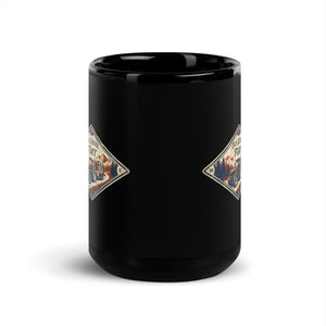 The Tractor Mugs Store FIATAGRI F140 OLD SCHOOL FIAT Heritage | Black Mug Quality Farmers Merch