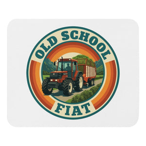 The Tractor Mugs Store FIATAGRI F140 OLD SCHOOL FIAT Retro | Mouse Mat Quality Farmers Merch