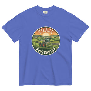 The Tractor Mugs Store Flo Blue / S Claas Silage Contractor | Unisex Premium  T-Shirt Quality Farmers Merch