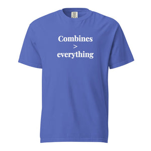 The Tractor Mugs Store Flo Blue / S Combines > Everything | Unisex Premium T-shirt Quality Farmers Merch