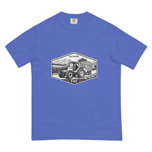 The Tractor Mugs Store Flo Blue / S FIATAGRI F130 OLD SCHOOL FIAT Moose | Unisex Premium T-shirt Quality Farmers Merch