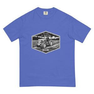 The Tractor Mugs Store Flo Blue / S John Deere 3350 OLD SCHOOL DEERE Moose | Unisex Premium T-shirt Quality Farmers Merch