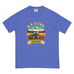 The Tractor Mugs Store Flo Blue / S John Deere 3350 OLD SCHOOL DEERE Outdoor | Unisex Premium T-shirt Quality Farmers Merch