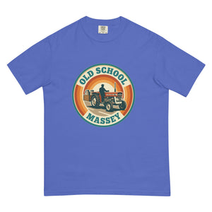 The Tractor Mugs Store Flo Blue / S Massey Ferguson 135 OLD SCHOOL MASSEY Retro | Unisex Premium T-shirt Quality Farmers Merch