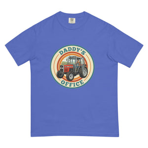 The Tractor Mugs Store Flo Blue / S Massey Ferguson 390T DADDY'S OFFICE Retro | Unisex Premium T-shirt Quality Farmers Merch