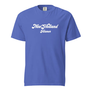 The Tractor Mugs Store Flo Blue / S New Holland Farmer | Unisex Premium T-shirt Quality Farmers Merch