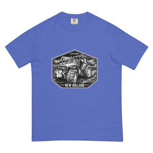 The Tractor Mugs Store Flo Blue / S New Holland TM 155 OLD SCHOOL NEW HOLLAND Moose | Unisex Premium T-shirt Quality Farmers Merch