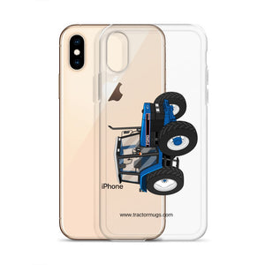 The Tractor Mugs Store Ford 6640 SE 4WD  | Clear Case for iPhone® Quality Farmers Merch