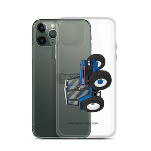 The Tractor Mugs Store Ford 6640 SE 4WD  | Clear Case for iPhone® Quality Farmers Merch