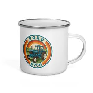 The Tractor Mugs Store Ford 6700 | Enamel Mug Quality Farmers Merch