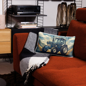 The Tractor Mugs Store Ford 6810 2WD | Art Deco Pillow Case Quality Farmers Merch