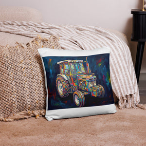The Tractor Mugs Store Ford 6810 2WD | Splash Art Pillow Case Quality Farmers Merch