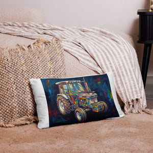 The Tractor Mugs Store Ford 6810 2WD | Splash Art Pillow Case Quality Farmers Merch