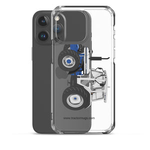 The Tractor Mugs Store Ford 7810 Jubilee Edition SilverTractor | Clear Case for iPhone® Quality Farmers Merch