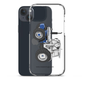 The Tractor Mugs Store Ford 7810 Jubilee Edition SilverTractor | Clear Case for iPhone® Quality Farmers Merch