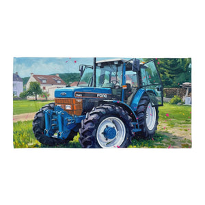 The Tractor Mugs Store Ford 7840 Splash Art | Towel Quality Farmers Merch
