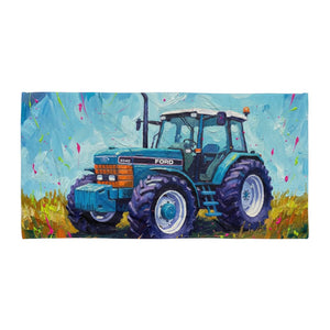 The Tractor Mugs Store Ford 8340 Art | Towel Quality Farmers Merch