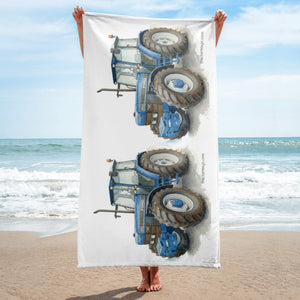 The Tractor Mugs Store Ford 8340 Watercolor | Towel Quality Farmers Merch