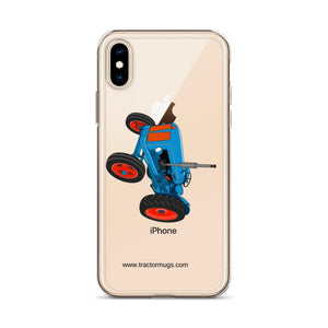 The Tractor Mugs Store Fordson Super Dexta | Clear Case for iPhone® Quality Farmers Merch