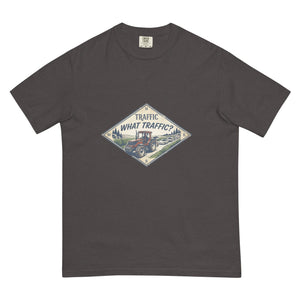 The Tractor Mugs Store Graphite / S FIATAGRI F140 TRAFFIC WHAT TRAFFIC? Heritage | Unisex Premium T-shirt Quality Farmers Merch